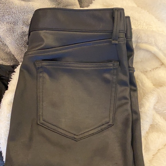 Rag & Bone black leather pants (only worn once) - Picture 6 of 7